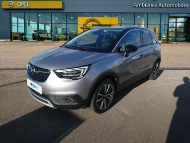 Voir le détail de l'offre de cette OPEL Crossland X 1.2 Turbo 130ch Design 120 ans BVA Euro 6d-T de 2019 en vente à partir de 177.49 €  / mois