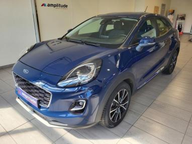 Voir le détail de l'offre de cette FORD Puma 1.0 EcoBoost 125ch mHEV Titanium 6cv de 2021 en vente à partir de 186.4 €  / mois