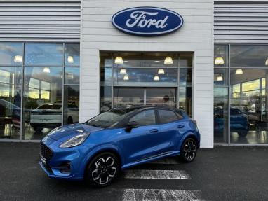 Voir le détail de l'offre de cette FORD Puma 1.0 EcoBoost 155ch mHEV ST-Line X de 2021 en vente à partir de 233.9 €  / mois