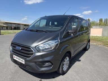 Voir le détail de l'offre de cette FORD Transit Custom Fg 320 L2H1 2.0 EcoBlue 170 Cabine Approfondie Limited de 2019 en vente à partir de 473.73 €  / mois