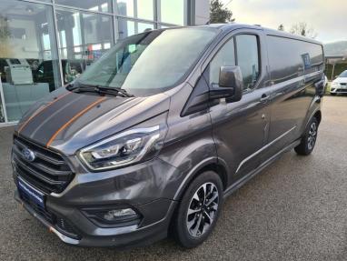 Voir le détail de l'offre de cette FORD Transit Custom Fg 320 L2H1 2.0 EcoBlue 185 Sport de 2020 en vente à partir de 431.76 €  / mois