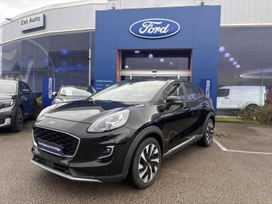 Voir le détail de l'offre de cette FORD Puma 1.0 Flexifuel 125ch S&S mHEV Titanium de 2024 en vente à partir de 219.96 €  / mois